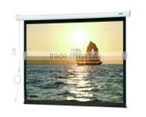 Glass Bead Projection Screen Wall Mounted Motorized Projector Screen/Home Cinema Projection Screen/ thumbnail-2