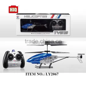 Rc Hobby 3 Channel Metal Remote Control Helicopter Kids Toys With Gyroscope thumbnail-1