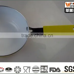 South Korea Aluminum Non-sticking Edge Mini Fry Pan With Color Painting thumbnail-2