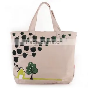 New Arrival Vintage Heavy Canvas Tote Bag Beach Cotton Bag thumbnail-5