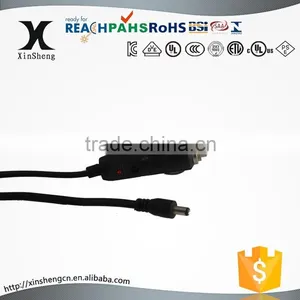 12v DC Power Cord for Cigarette Lighter thumbnail-1