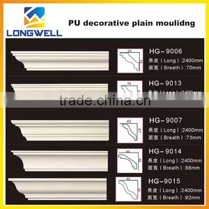 High-Density Fireproof Materials Polyurethane Foam Cornice Moulding for Ceiling Design thumbnail-4