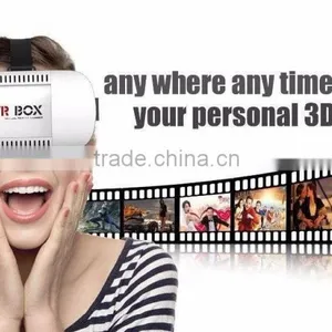3D VR Virtual Reality Headset 3D Glasses Adjust Cardboard VR BOX thumbnail-6