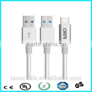 1M Logo Custom USB 3.0 Type C Data Charge Cable thumbnail-1