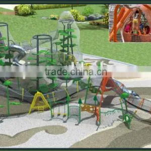 Professional China Manufacturer Kids Large Outdoor Climbing Playground Equipment thumbnail-1