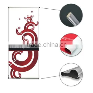 US Stock-96"x 36.22"- 94.49" Multi-Feature Adjustable Roll Up Banner Stand (Stand Only) thumbnail-2