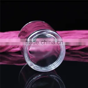 10*12.5cm Wholesale Big Clear Round Scented Candle Glass Jar thumbnail-3