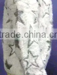 Nylon/lurex,fluffy and Shinny Effect,star Intarsia Sweater thumbnail-3