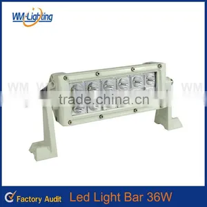Off Road ATV 7" 36w LED Light Bar ATV 4x4 Jeep Offroad Tractor Marine Truck Raptor Offroad Led Light Bar thumbnail-1