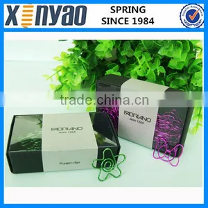 Hight Quality Promotional Gifts With Paper Box Custom Logo Metal Red Heart Shape Paper Clips thumbnail-6
