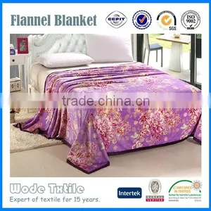 China Market Super Soft Customized Printing Flannel Blankets thumbnail-3