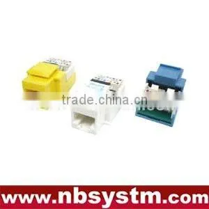 UTP Cat.5e Keystone Jack Toolless,90 Degree thumbnail-1