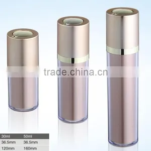 Plastic Rotary Cap Fashionable Airless Bottles for Cosmetics thumbnail-3