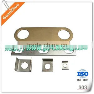 Guanzhou Casting Foundry High Quality Metal Anodized Machining Metal Parts Stainless Steel Stamping Parts thumbnail-1