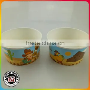 Cartoon Printing Ice Cream Paper Bowl thumbnail-1