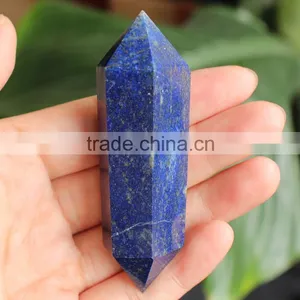 Wholesale Natural Blue Lapis Lazuli Quartz Wand Crystal Point thumbnail-5