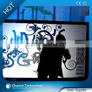 Adhesive Rear/front Projection Film/foil 1.52mx30m, White, Gray, Dark Gray, Black and Transparent. thumbnail-1