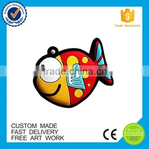 Promotional 3D Custom Yellow Soft Souvenir Pvc Fridge Magnet thumbnail-2