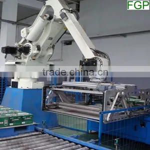 Auto Low Position Palletizer, Cartons, Shrink Packs, Film Packs Palletizing Machine thumbnail-1