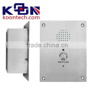 Stainless Steel Call Station VOIP POE Phone Waterproof Intercom Paging System Phone thumbnail-3