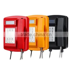 Weatherproof Phone Santique Telephone Set Robust Aluminium Alloy Industrial Telephone Security Prevention KNSP-18 thumbnail-4