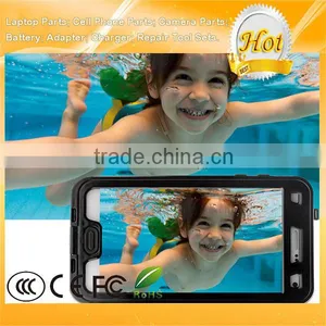 Shockproof Waterproof Case Note 4 With Button Black thumbnail-2