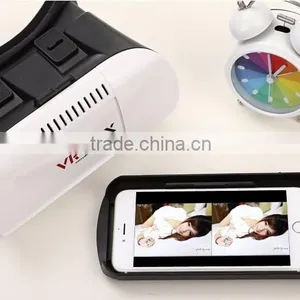 VR Virtual Augmented Reality 3.0 Box,frames Eye Glasses With Remote thumbnail-1