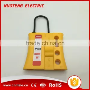 NH04 Durable Yellow Nylon Lockout Hasps With Four Holes thumbnail-5