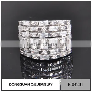 Silver Jewelry Engagement Ring Ally Express Cheap Wholesale Ring thumbnail-2