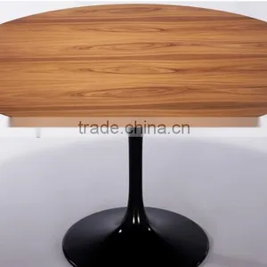 Eero Saarinen Tulip Style Round Wood Table Top for Sale thumbnail-1