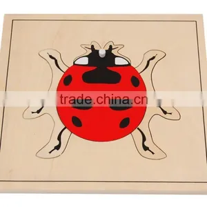 Teaching Aids for Children Lady Bug Puzzle thumbnail-1
