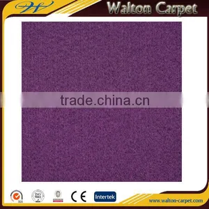 Velour Styles Needle Punched Wall to Wall Polyester Purple Showroom Carpet thumbnail-1