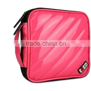 New Product BUBM SHENZHEN PU Pink CD DVD Case WHOLESALE thumbnail-4