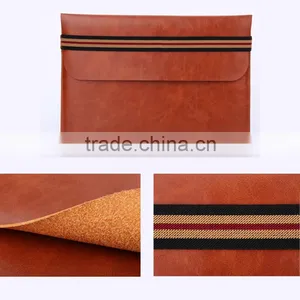 High Quality Laptop Bag for Macbook Leather Case for Macbook Air Pro 13 Inch thumbnail-1