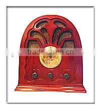 Retro Radio - Wooden Mp3 Player With Speaker - 50s Gift thumbnail-2