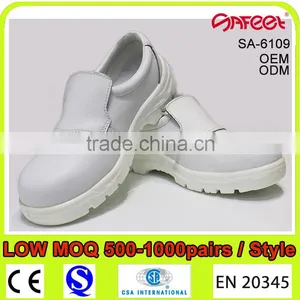 Guangzhou White Cleanroom High Quality Esd Shoes and Women Work Boots and Split Toe Shoe Manufacturer (SA-6109) thumbnail-2