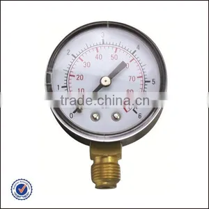 Pressure Gauge Side Mounted For Swimming Pool thumbnail-1