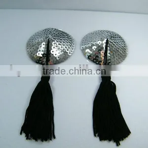 Sequin Bra Wholesale Sexy Girl Nipple Cover thumbnail-1