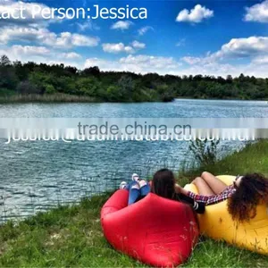 Original Factory Inflatable Lounger Air Filling Sleeping Bag thumbnail-1