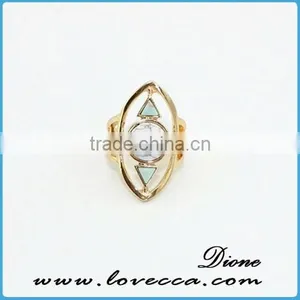 Fashion Infinity Ring With Cute Simple Gemstone thumbnail-4
