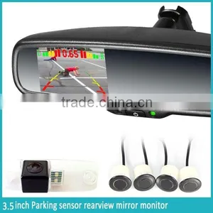 AK2-035LAP4 Auto Dimming Rearview Mirror Parking Radar Detector and Automatically Backup Camera Display thumbnail-5
