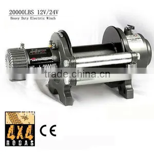 20000 Lbs Heavy Duty Car Electric Winch 12v/24v thumbnail-2
