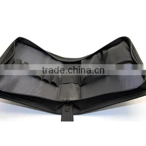 High Quality Leather Ego Case Black Holder Zipper Case, Carrying Case Better Than Ego Case thumbnail-2