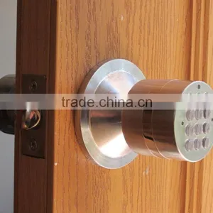 Door Handle With Combination Lock for House Home Apartment Condo thumbnail-6