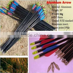 Aluminium Arrows for Compound Bow Hunting and Shooting thumbnail-1