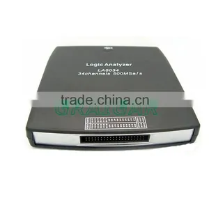 PC-Based USB 34Channels Logic Analyzer Max. 150MHz Input Bandwidth 500MHz Sample Rate Built-in 250MHz Frequency Counter LA-5034 thumbnail-1