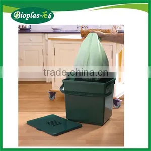 2016 New Biodegradable Easy Handle Drawstring Trash Bag With Heavy Duty thumbnail-3