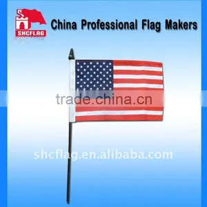 State Hand Flags/stick Flags/American Hand Flag thumbnail-1