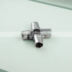 Heavy Duty Fit Diameter 25mm 4 Way Pipe Connector thumbnail-2