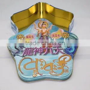 Customer Design Shape Candy Tin Box Star Tin thumbnail-2